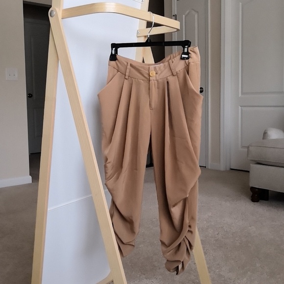 Casablank Pants - FINAL Super Silky Batwing Three Quarter Pants
